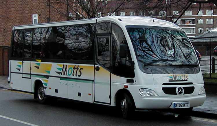 Motts Travel Mercedes 815D Sitcar Beluga MT02MTT