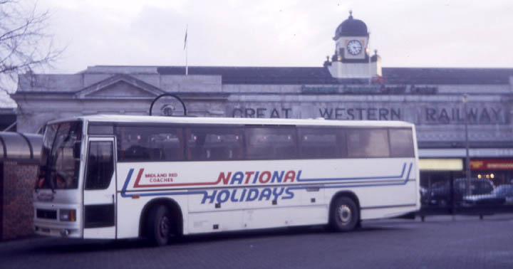 Midland Red Coaches - National Holidays Leyland Tiger Duple Caribbean