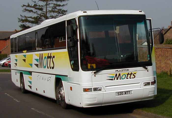 Motts Travel Volvo B7R Plaxton S20MTT