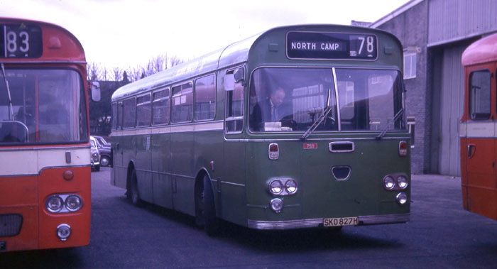 Alder Valley Daimler Fleetline Marshall 799