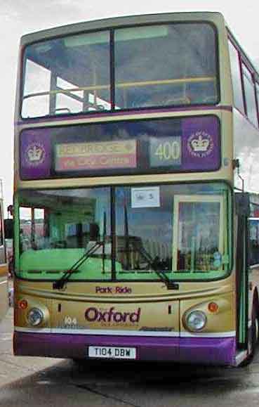 Oxford Park & Ride Golden Jubilee Dennis Trident Alexander ALX400 104