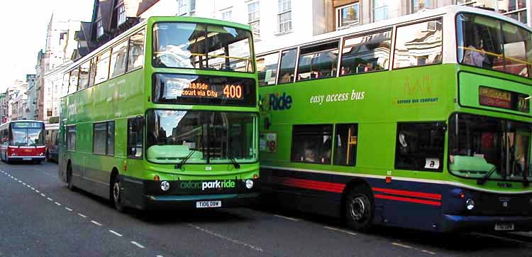 Oxford Park & Ride Dennis Trident Alexander ALX400 106 & 112