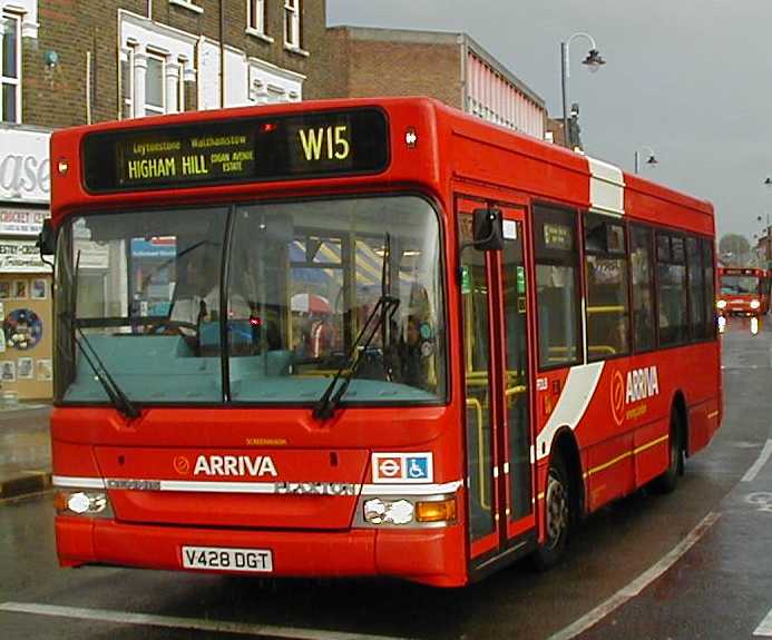 Arriva London Dennis Dart Plaxton Pointer MPD PDL28