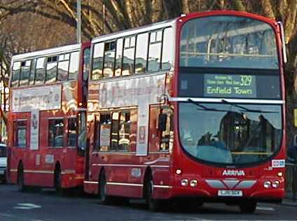 Arriva London Volvo B7TL Wright Eclipse Gemini VLW20