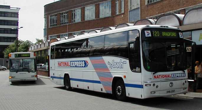 National Express Volvo B10M Plaxton Paragon X46CNY