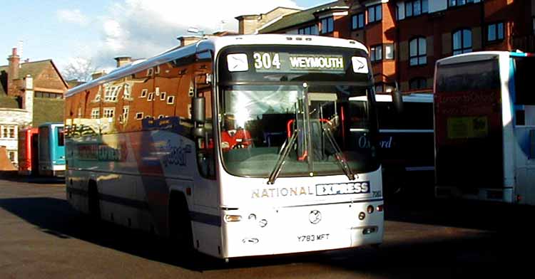 National Express Northern Volvo B10M Plaxton Paragon 7083