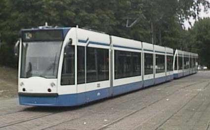 Amsterdam Siemens Combino Tram