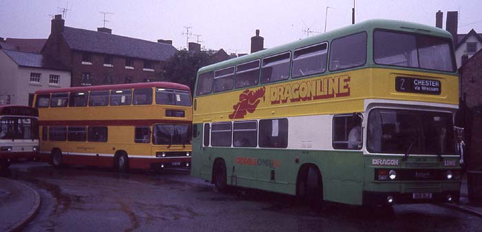 Crosville Cymru Dragonline Leyland Olympian ECW DOG191