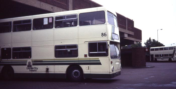 Lincoln City 86 Daimler Fleetline DMS