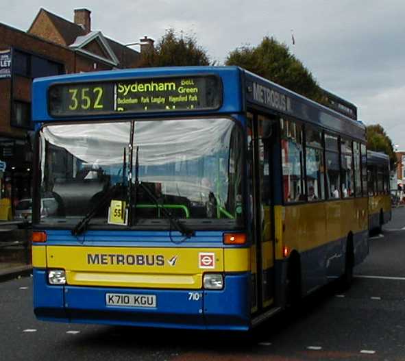 Metrobus Dennis Dart Plaxton Pointer 710