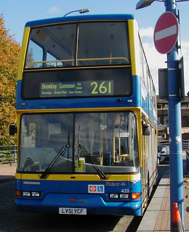 Metrobus Dennis Trident East Lancs Lolyne