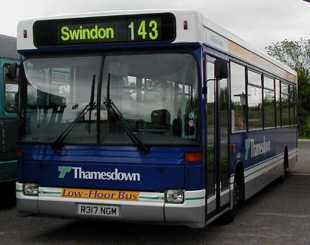 Thamesdown Limebourne Dart SLF Plaxton Pointer 143