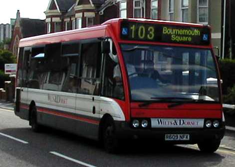 Wilts & Dorset Optare Solo R609NFX