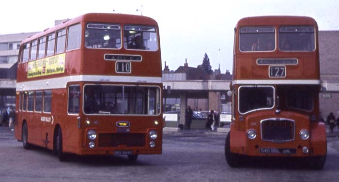 Alder Valley Bristol Lodekka ECW 623 & VR 901