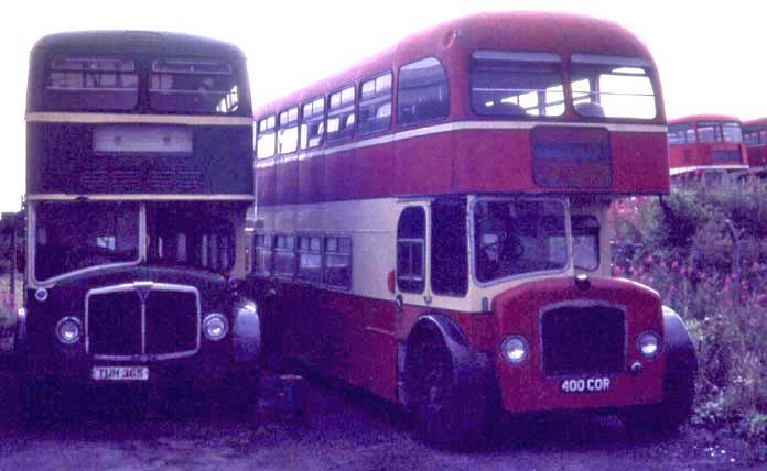 Bedlington & District AEC Bridgemaster TUH365 Dennis Loline 400COR