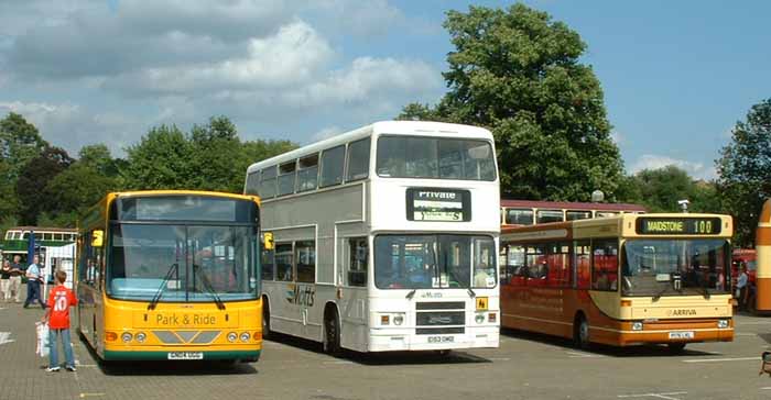 Motts Travel Leyland Olympian Optare E153OMD