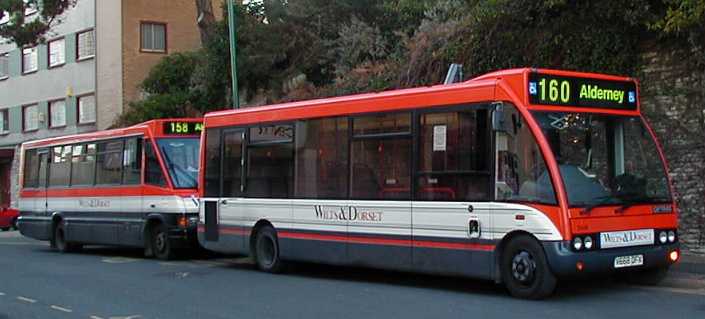 Wilts & Dorset Optare Solo 2668