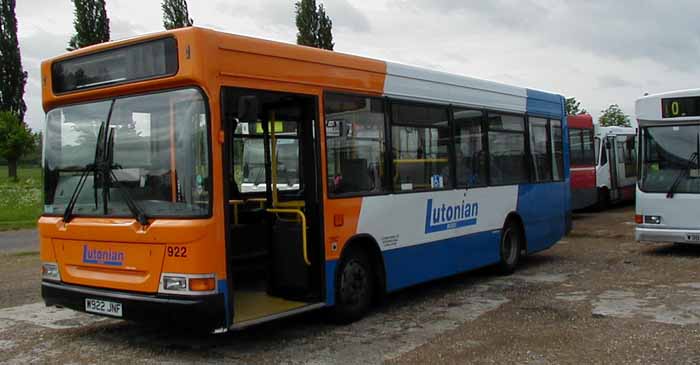 Lutonian Dennis Dart Plaxton MPD