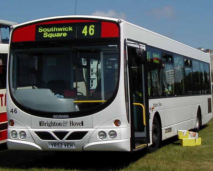 Brighton & Hove Scania L94UB Wright 46