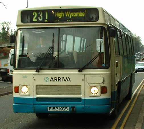 Arriva Buffalo Travel Volvo B10M Plaxton 3080