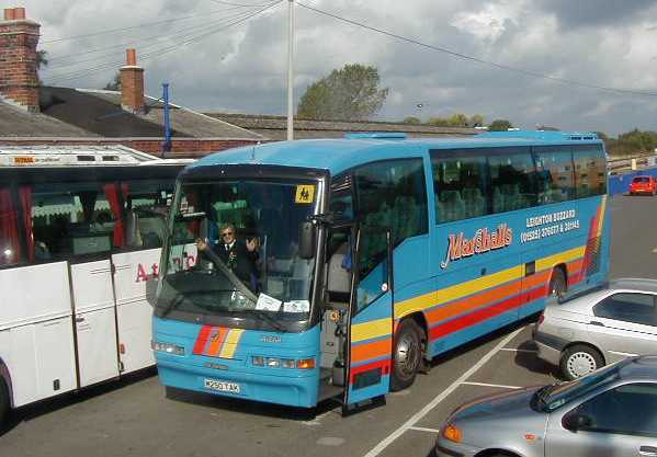 Marshalls Scania K113CRB Irizar Century M250TAK