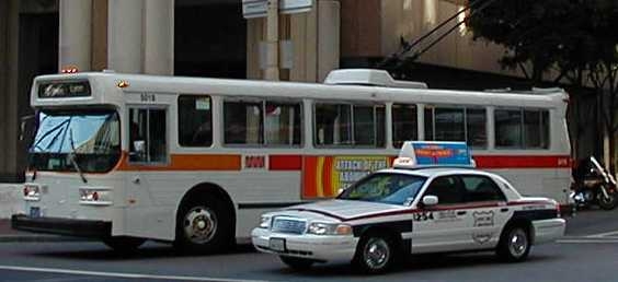 San Francisco Flyer E800 trolley 5018