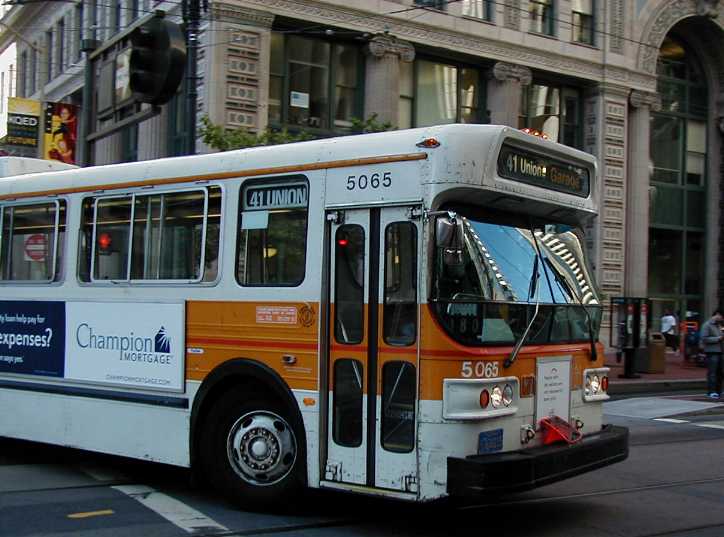 San Francisco Flyer E800 trolley 5065