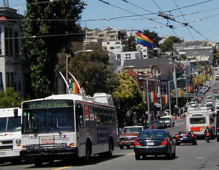 San Francisco ETI Skoda 14TrSF trolley 5437