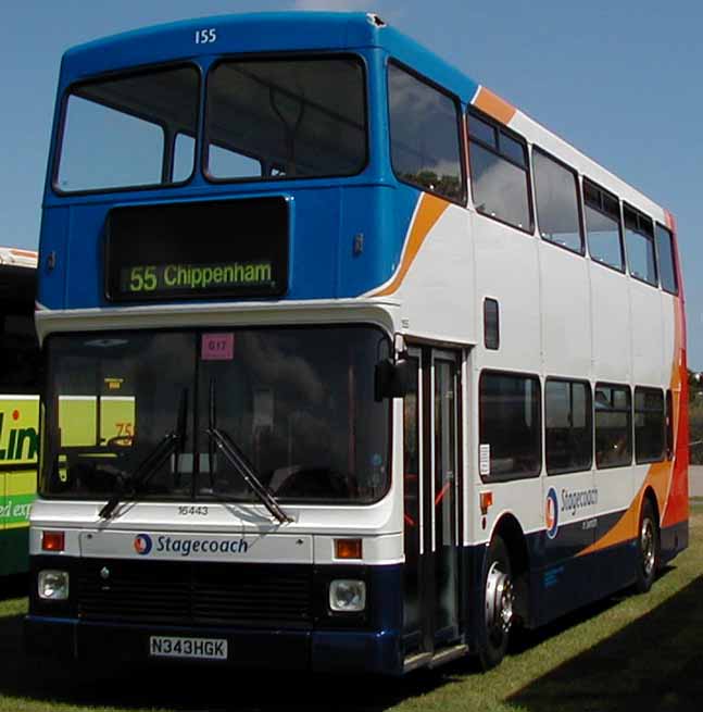 Stagecoach Swindon & District Volvo Olympian Northern Counties 16443