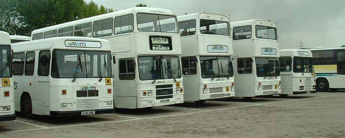 Motts Travel Leyland Tiger Alexander Belfast