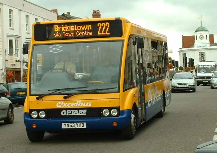 Johnsons Coach Travel Optare Solo YN53YHB