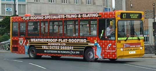 Plymouth CityBus Dennis Dart