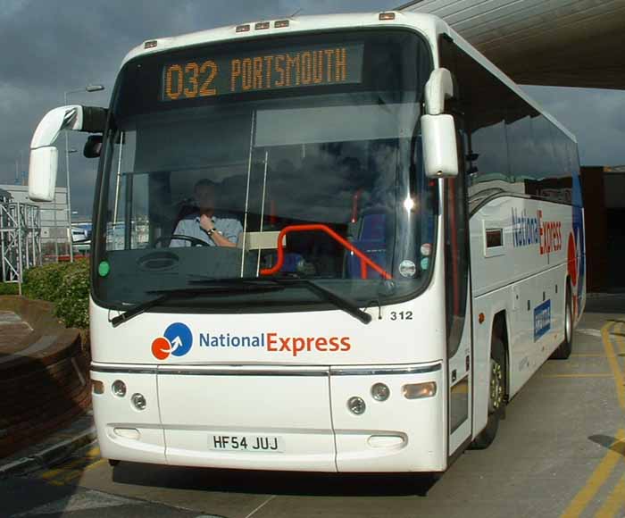 Bournemouth Volvo B12B Plaxton 312 National Express