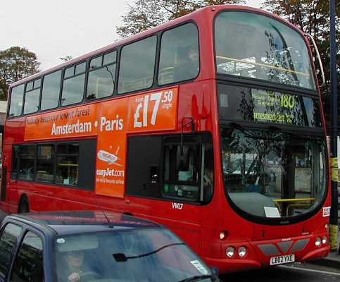 East Thames Buses Volvo B7TL Wright Gemini