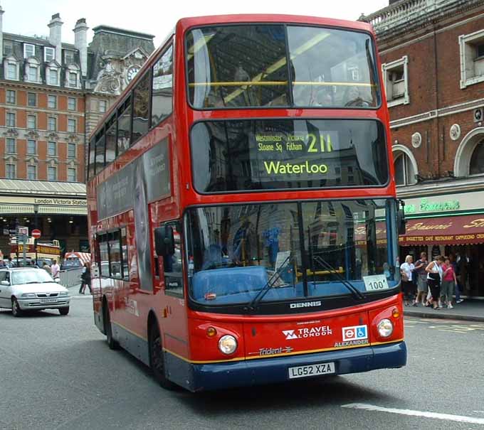 Travel London Dennis Trident Alexander ALX400 TA124