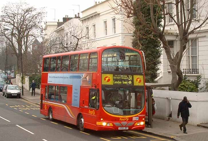 First Volvo B7TL Wright Eclipse Gemini