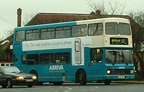 Arriva the Shires Volvo Olympian Northern Counties