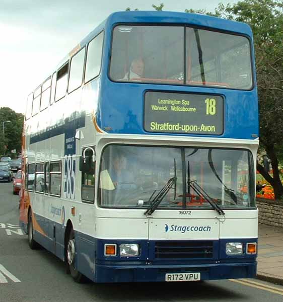 Stagecoach Midland Red Alexander bodied Volvo Olympian 16072