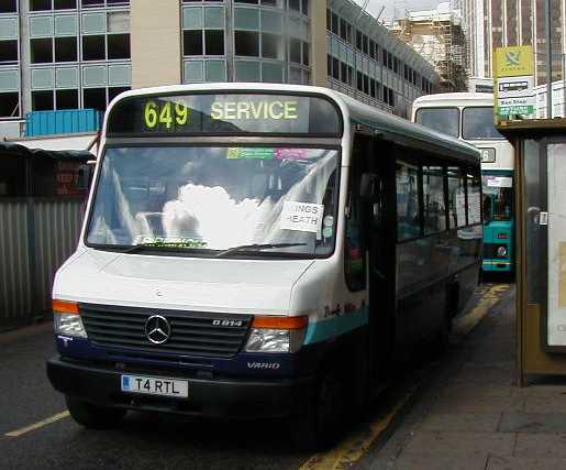 Zak's Buses Mercedes Vario O814D Plaxton Beaver 2 T4RTL