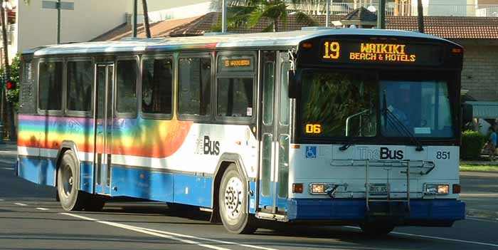 TheBus Gillig Phantom 851 Waikiki