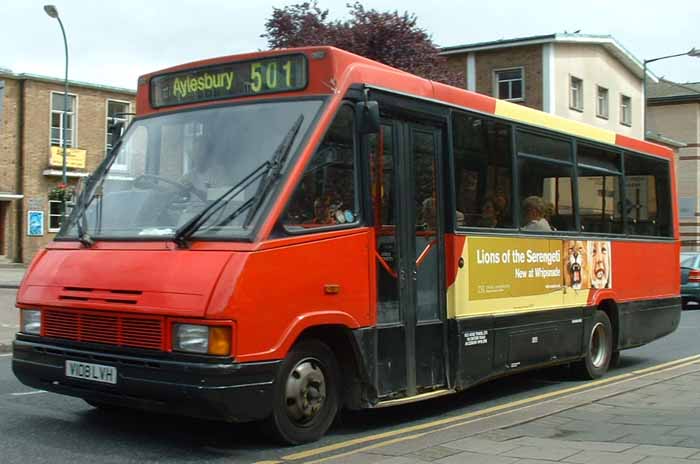 Red Rose Optare MetroRider V108LVH