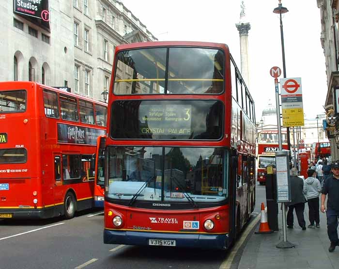 Travel London Dennis Trident Alexander ALX400 TA13