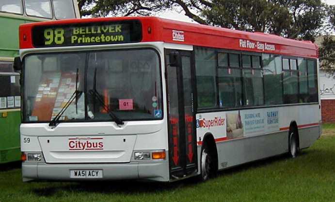 Plymouth CityBus Dennis Dart