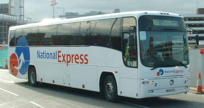 National Express First Bristol Volvo B12M Plaxton Paragon 20527