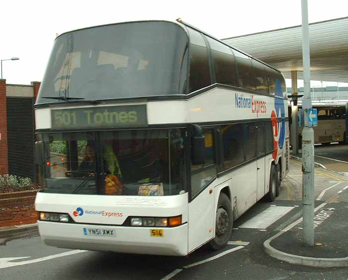 Trathens NATIONAL EXPRESS Neoplan Skyliner 514