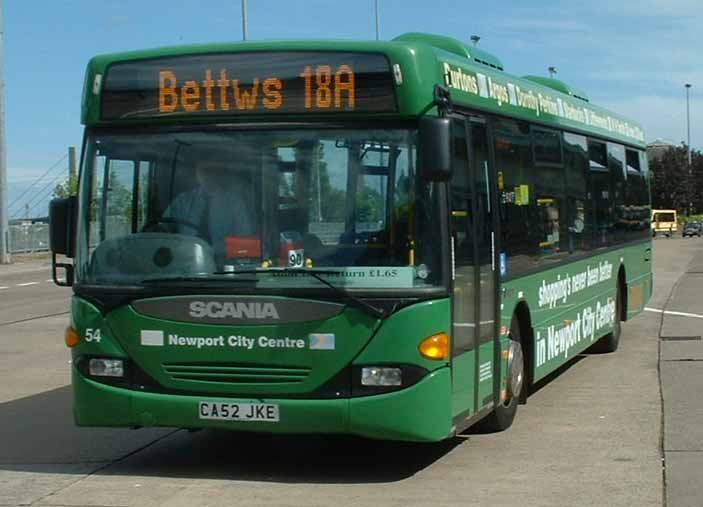 Newport Transport Scania Omnicity 54