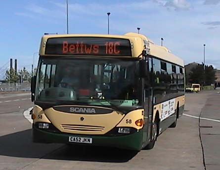 Newport Transport Scania Omnicity 58