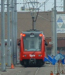 San Diego Metropolitan Transit tram depot