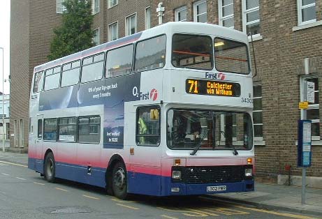 First Eastern National Volvo Olympian Northern Counties