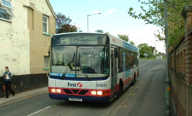 First Eastern National Scania Wright T651SSF